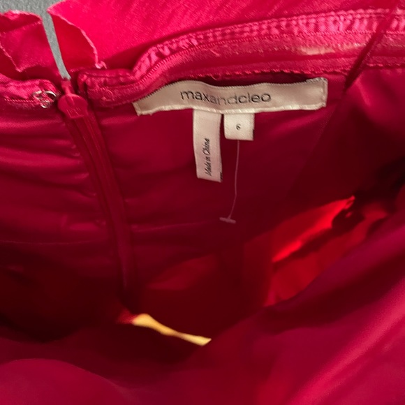 Never worn! Beautiful cocktail dress-flushia color NWOT - Picture 4 of 6